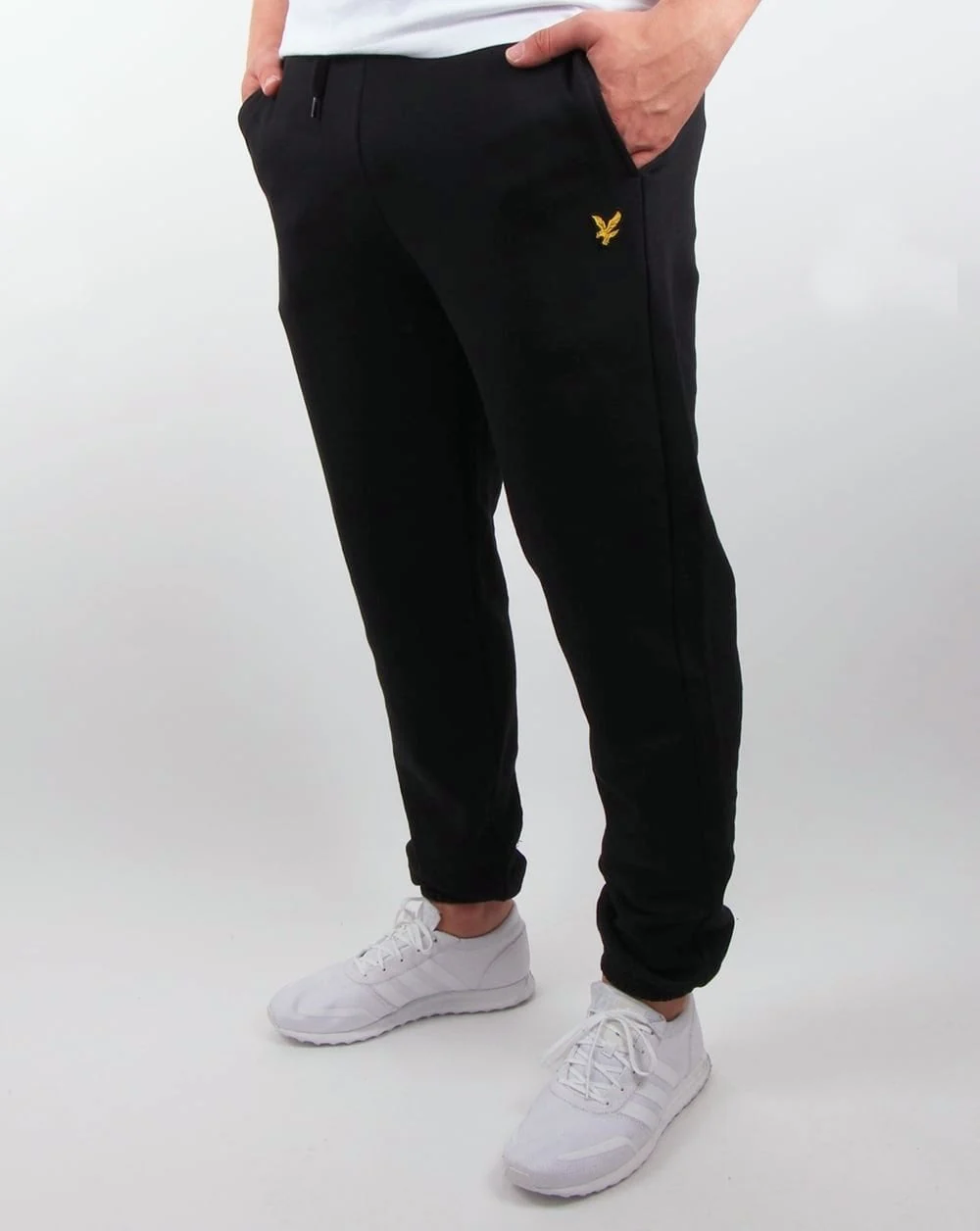 Lyle And Scott Sweat Pants Black - Image 2