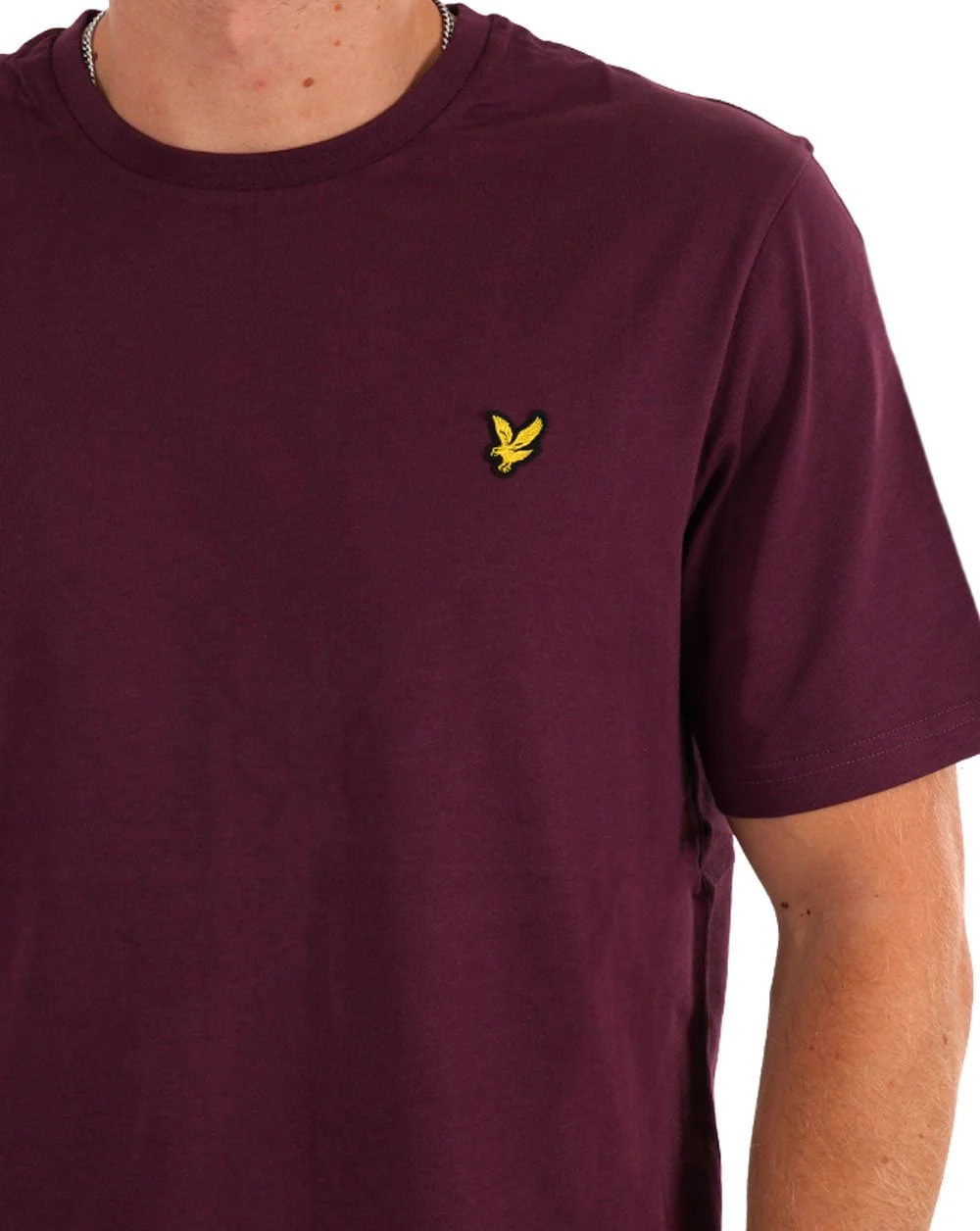 Lyle And Scott T-shirt Claret - Image 2