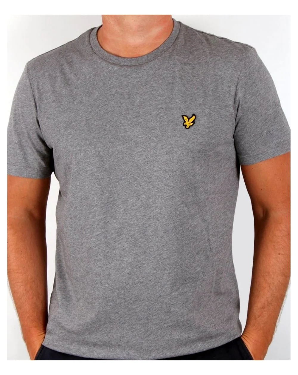 Lyle And Scott T-shirt Mid Grey Marl