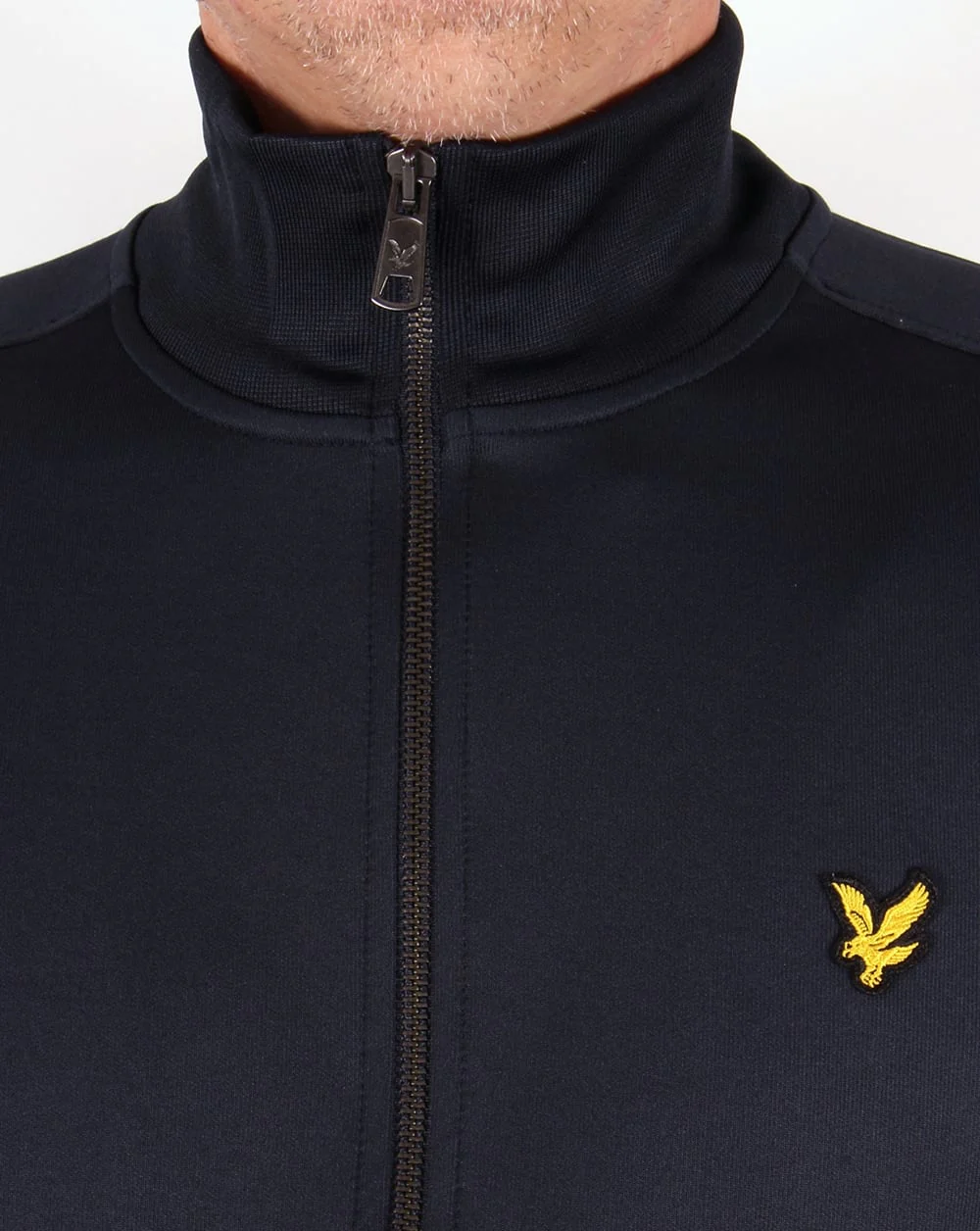 Lyle And Scott Track Jacket Navy Blue - Image 2