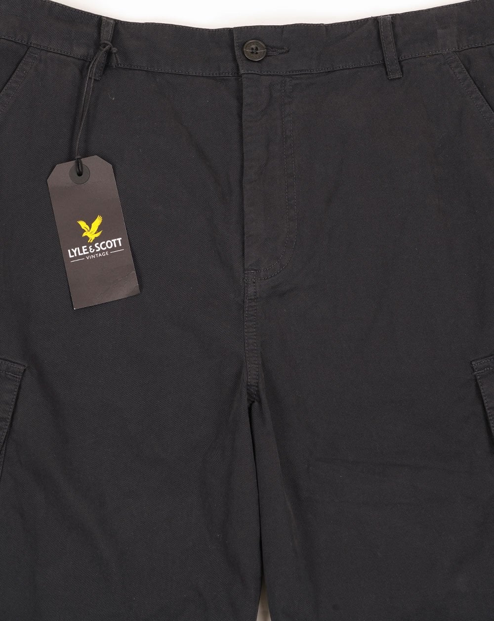 Lyle & Scott Cargo Shorts Black - Image 2