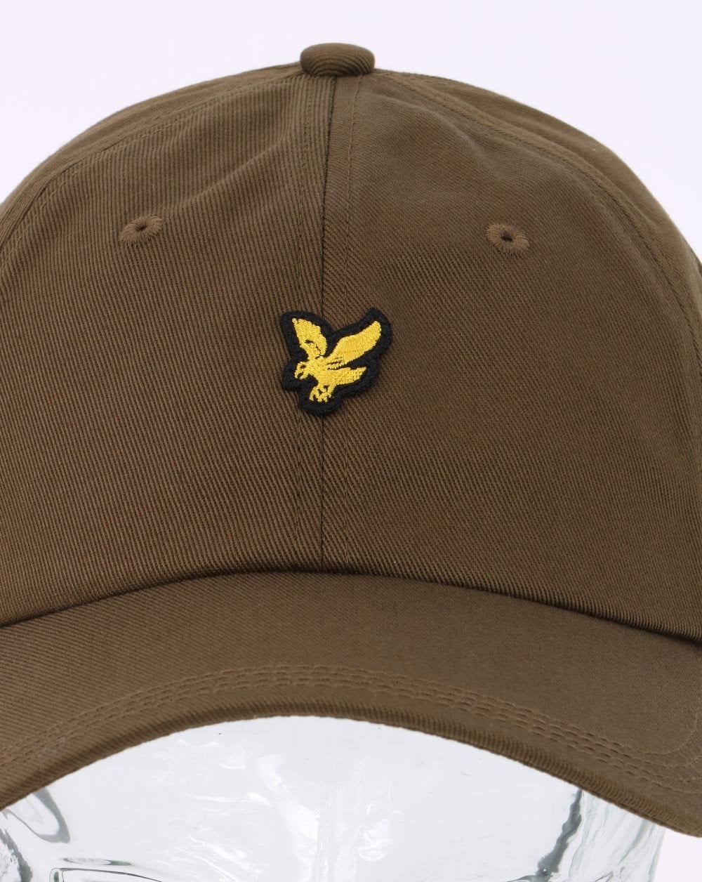 Lyle & Scott Cotton Twill Baseball Cap Olive - Image 2