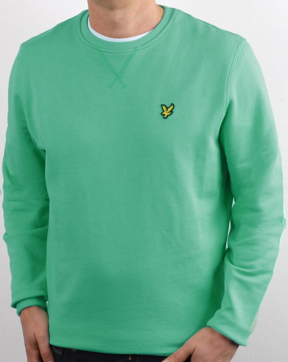 Lyle & Scott Crew Neck Sweatshirt Green