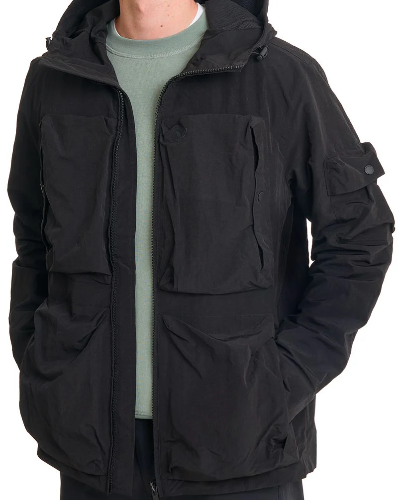 Lyle & Scott Lightweight Ripstop Windbreaker Jet Black - Image 4