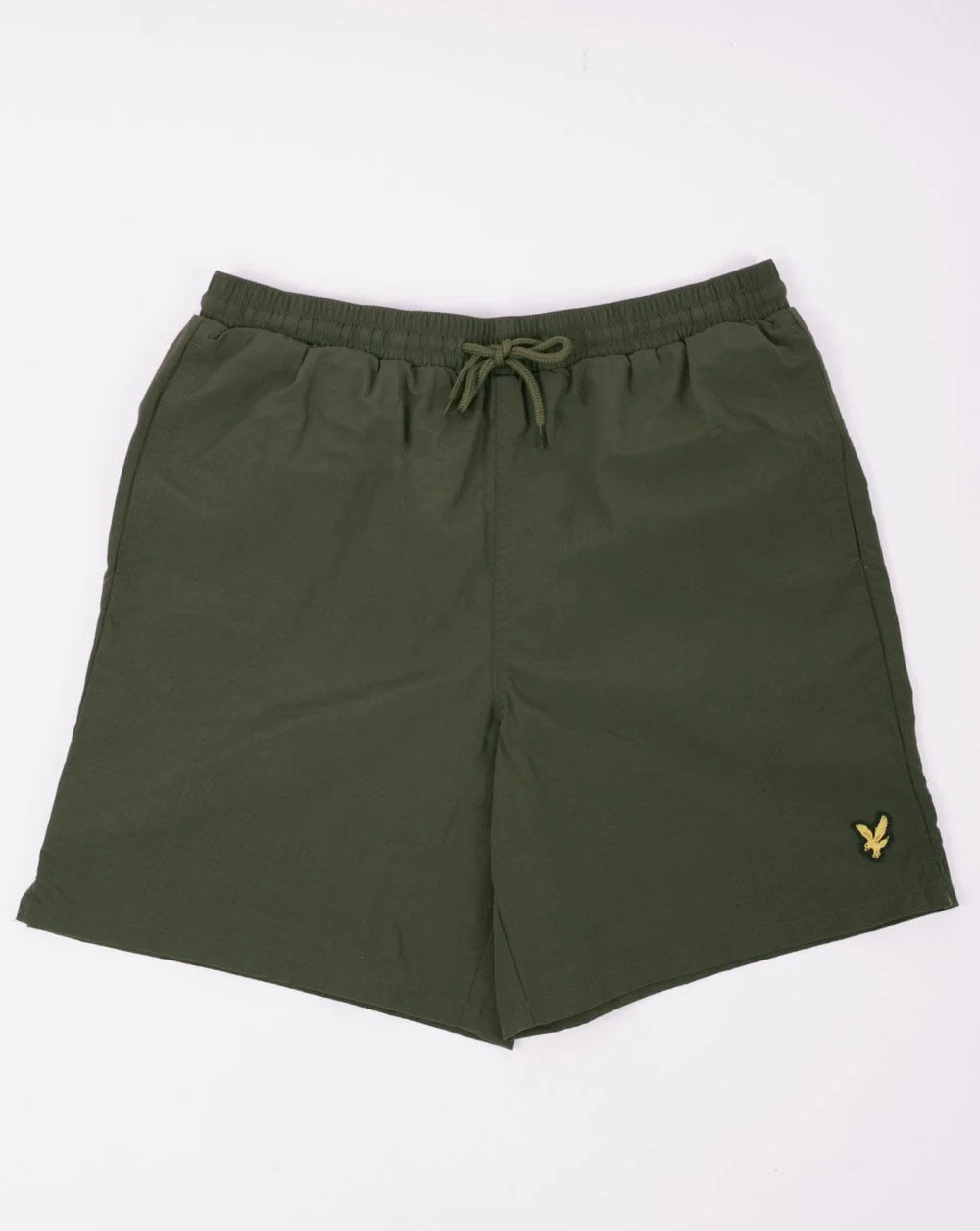 Lyle & Scott Logo Swim Short Olive Green