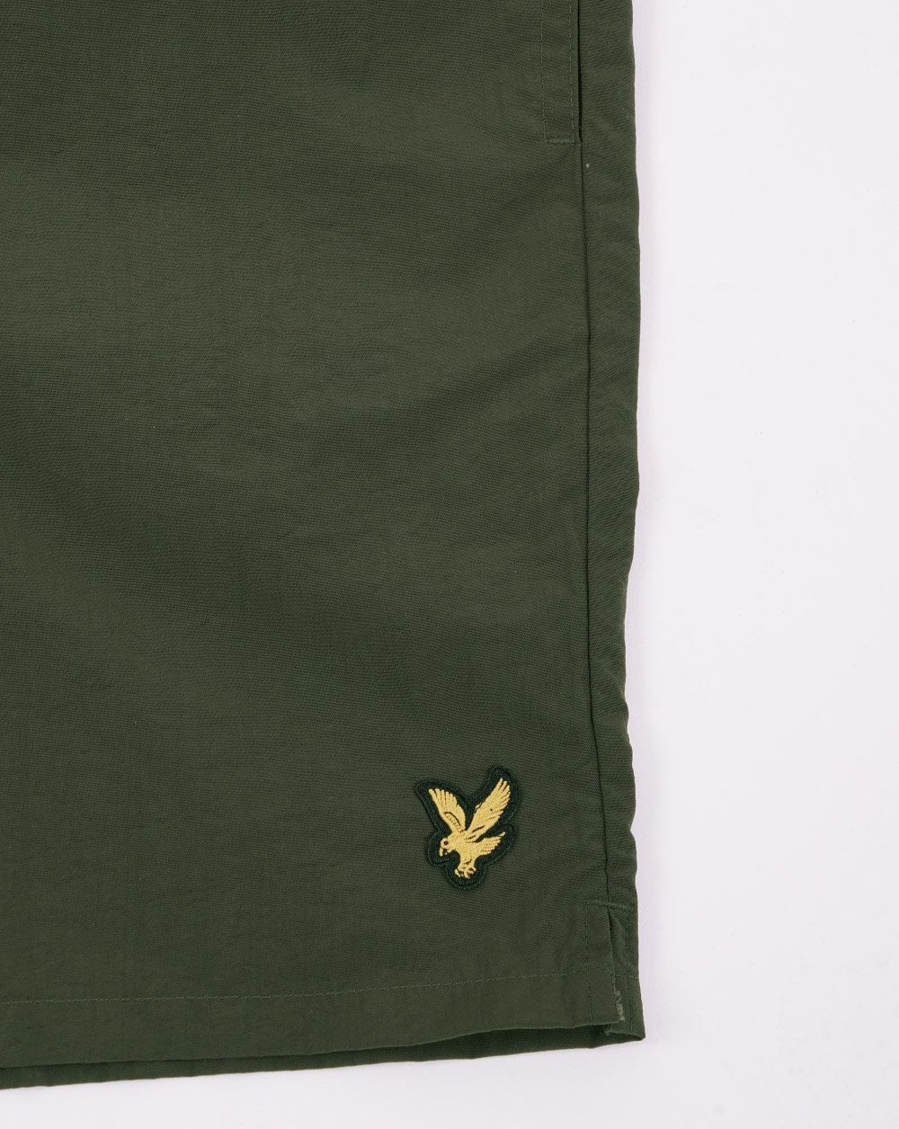 Lyle & Scott Logo Swim Short Olive Green - Image 2