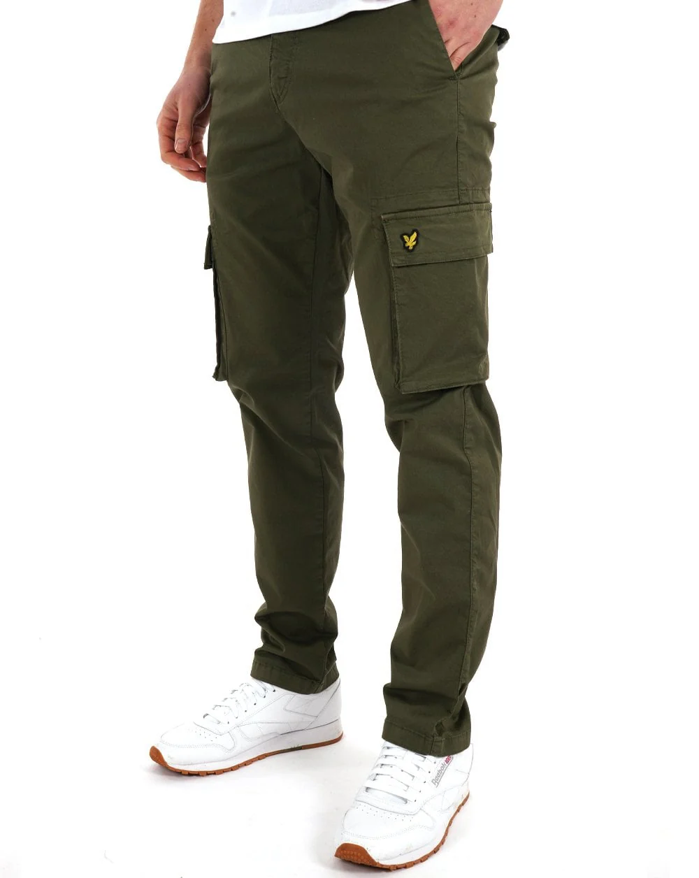 Lyle & Scott Main Road Cargo Trousers Green - Image 2