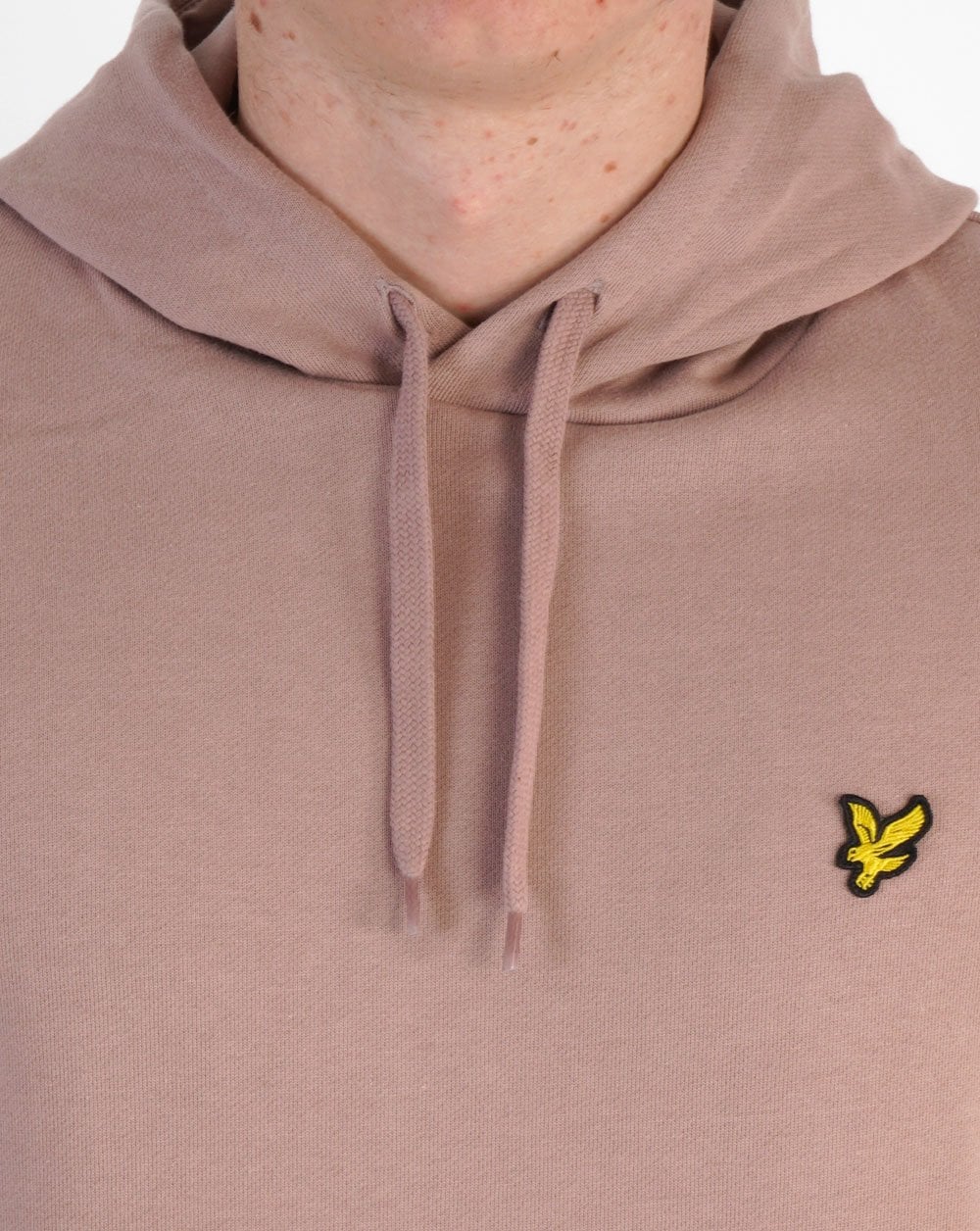 Lyle & Scott Pullover Hoodie Mauve Dusk - Image 2