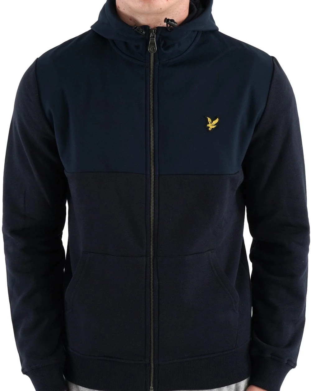 Lyle & Scott Softshell Hooded Jacket Dark Navy - Image 3
