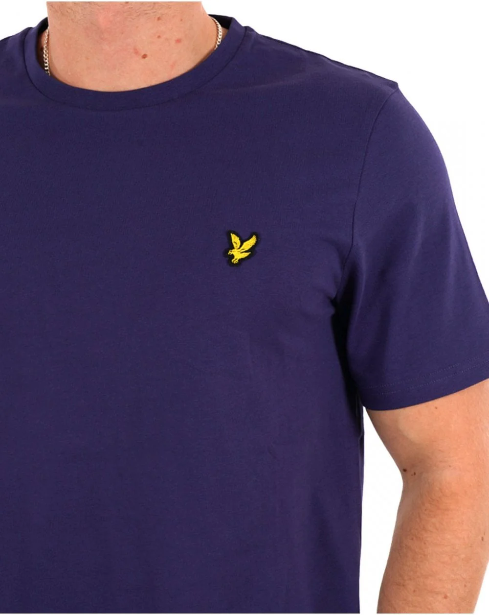 Lyle & Scott T Shirt Deep Indigo - Image 2