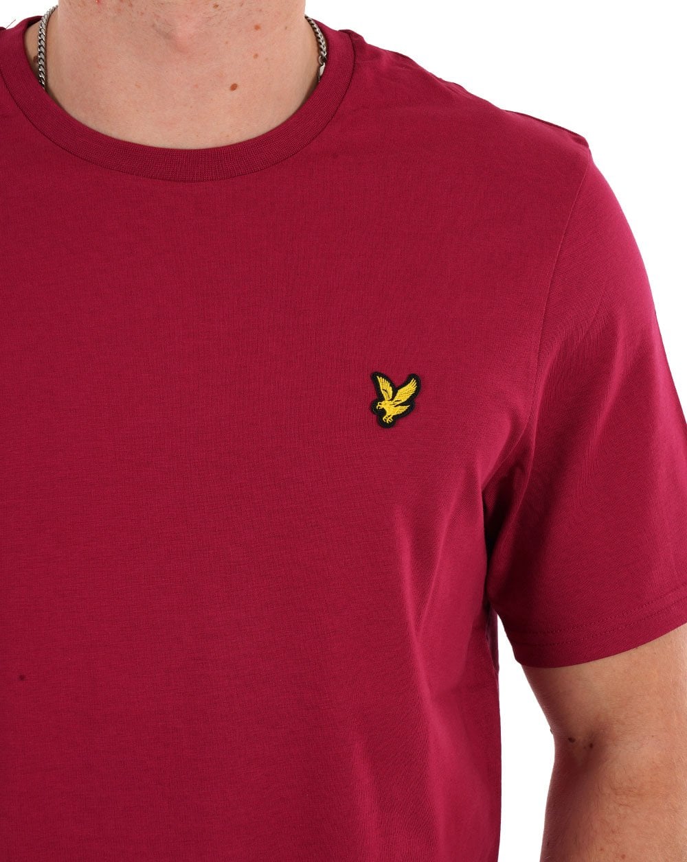 Lyle & Scott T-shirt Rich Burgundy - Image 2