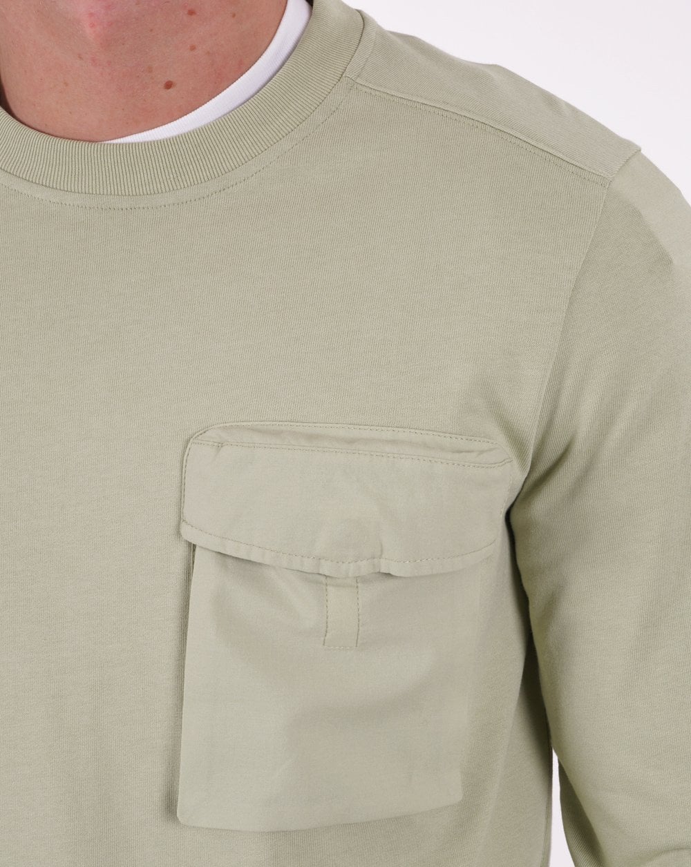 Ma.strum Cargo Pocket Light Sweat Green - Image 3