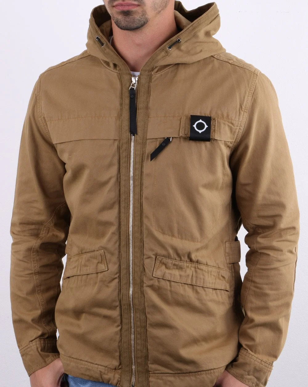Ma.strum Gd Hooded Jacket Rich Sand