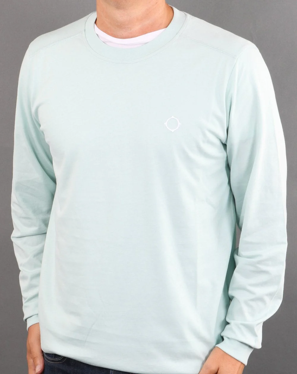 Ma.strum Long Sleeve Icon T-shirt Mint Green