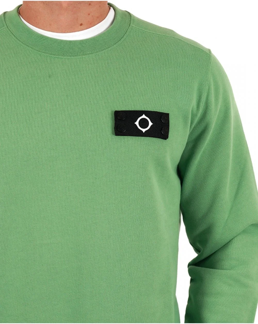 MA.STRUM Neo Crew Sweatshirt Fresh Green - Image 2