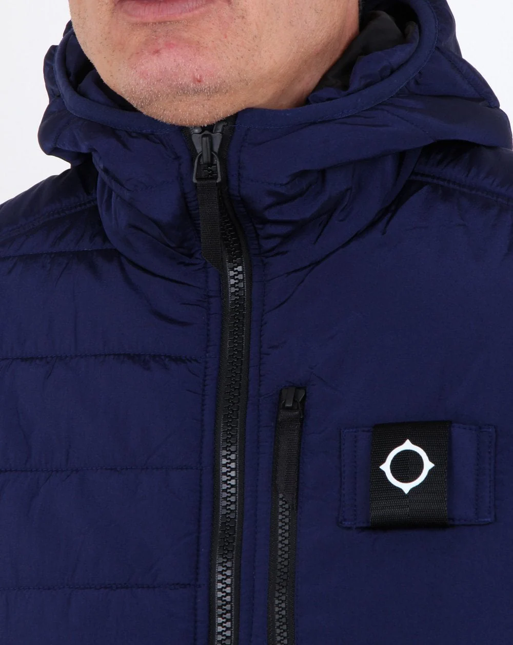 Ma.strum Pegasus Quilt Jacket Dark Indigo - Image 2