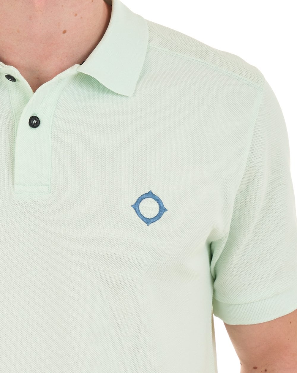 MA.STRUM Pique Polo Frost - Image 4