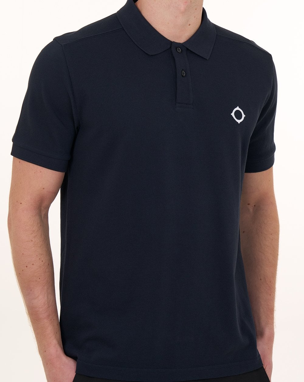 MA.STRUM Pique Polo Ink Navy - Image 3