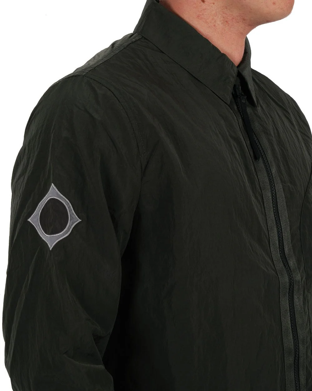 MA.STRUM Rivet Overshirt Oil Slick - Image 2