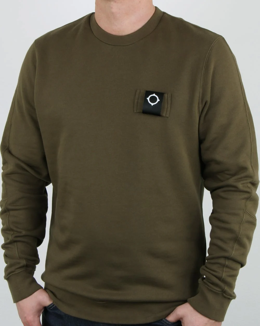 Ma.strum Training Crew Sweat Light Khaki