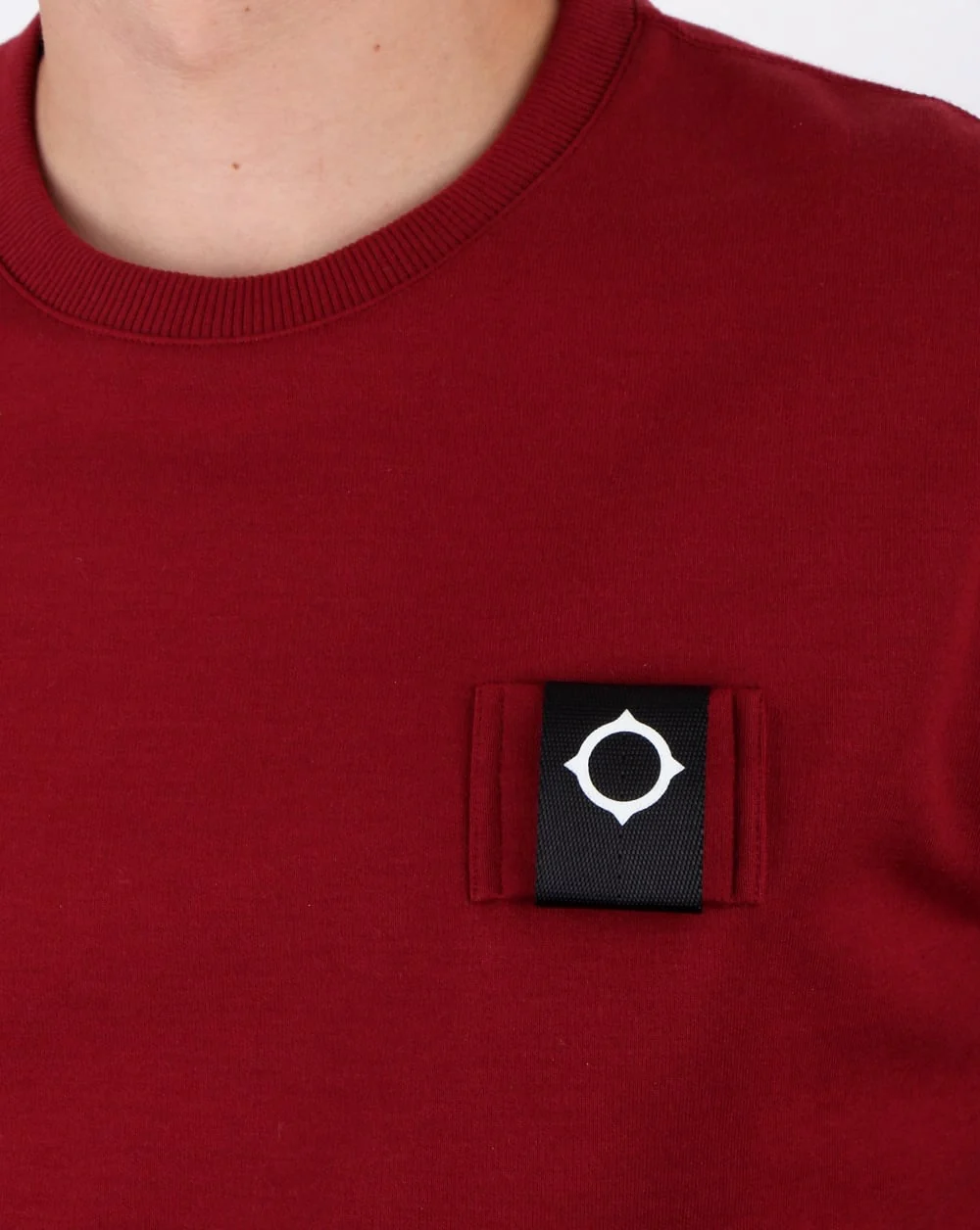 Ma.strum U-boat Crew Neck Claret - Image 2