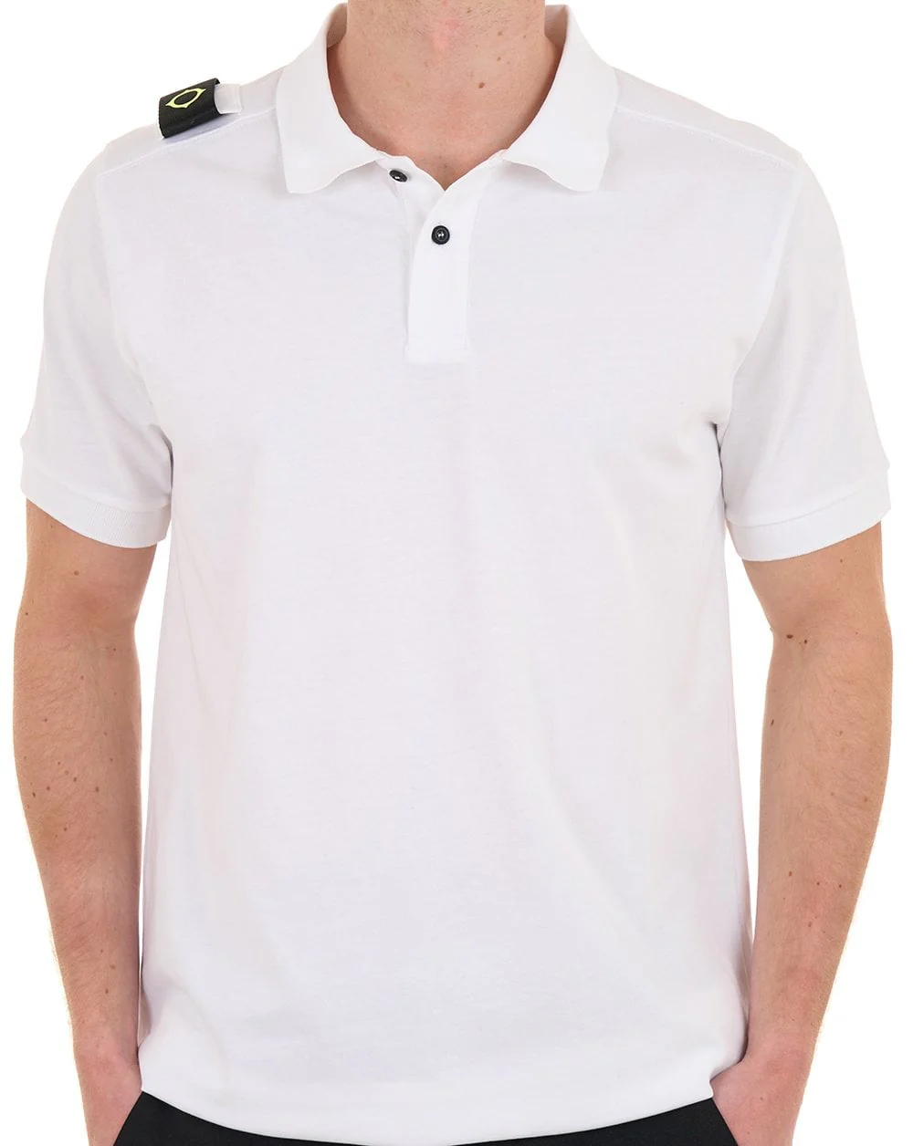 MA.STRUM Volt Jersey Polo Optic White - Image 2