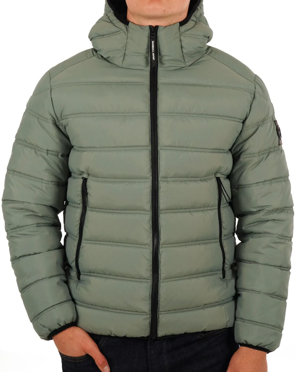 Marshall Artist Altitude Bubble Jacket Oxide Green