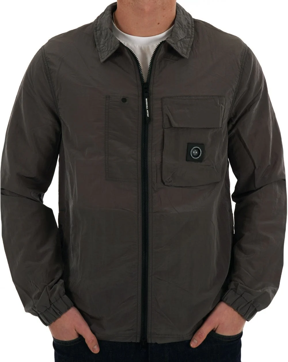 Marshall Artist Carico Overshirt Volcanic Grey - Image 3