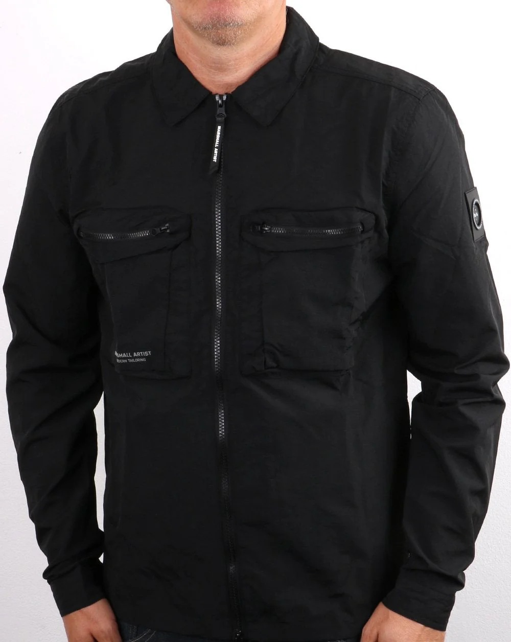 Marshall Artist Compacta Overshirt Black - Image 4