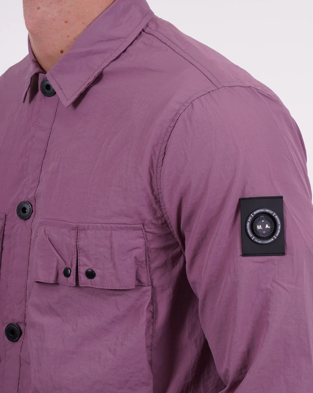 Marshall Artist Compacta Quinto Overshirt Berry