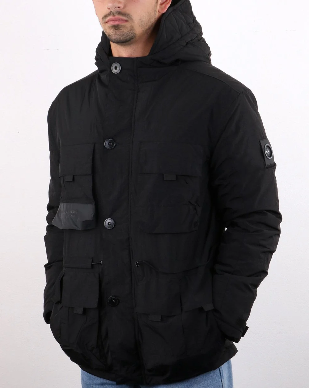 Marshall Artist Compacta Resin Field Jacket Black - Image 2
