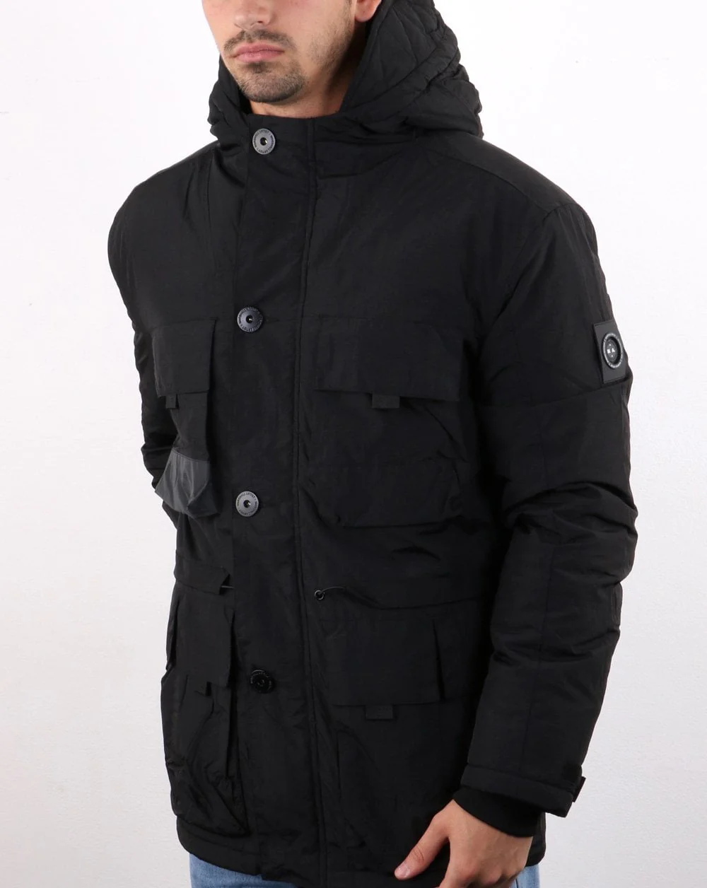 Marshall Artist Compacta Resin Field Jacket Black - Image 3