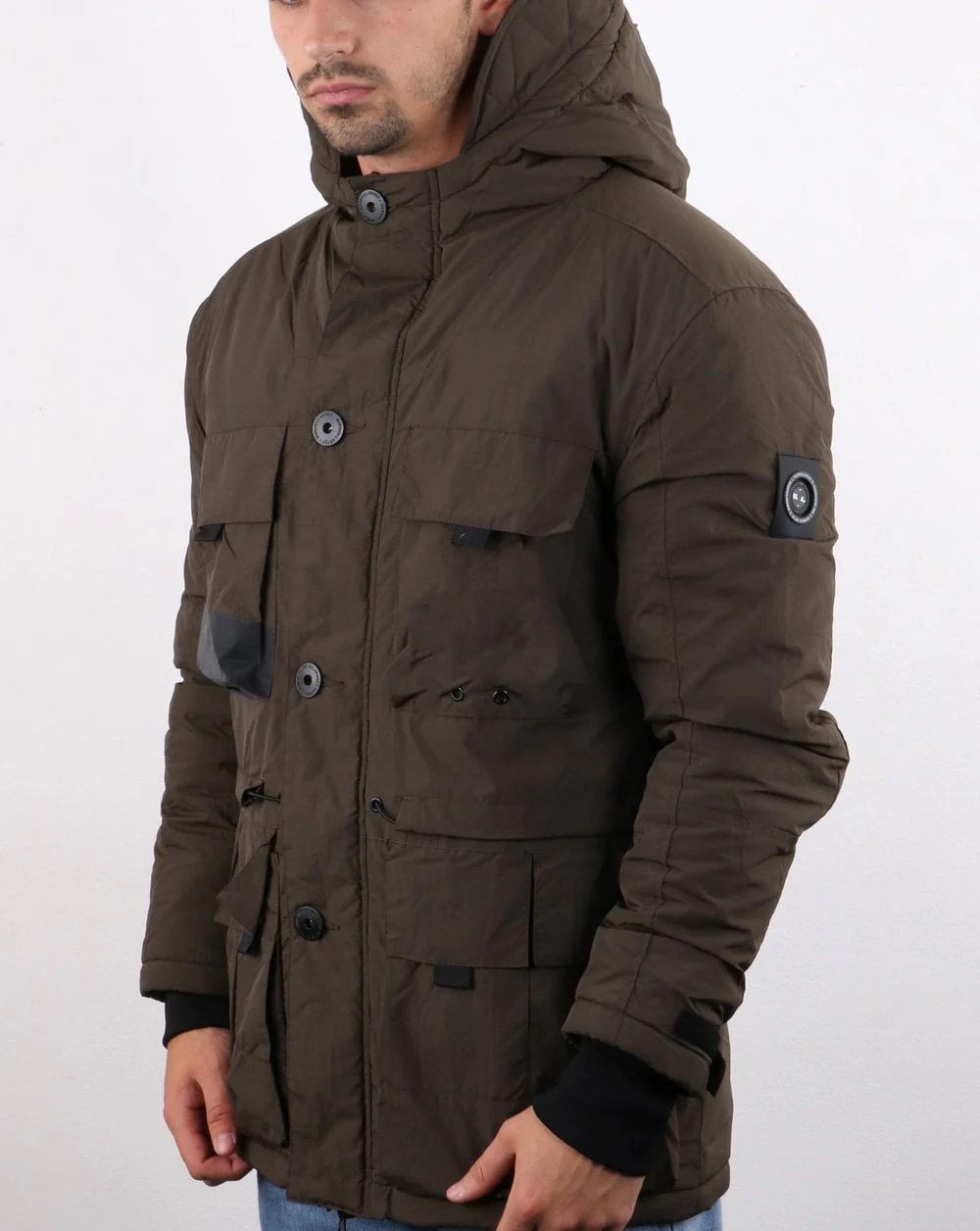 Marshall Artist Compacta Resin Field Jacket Khaki