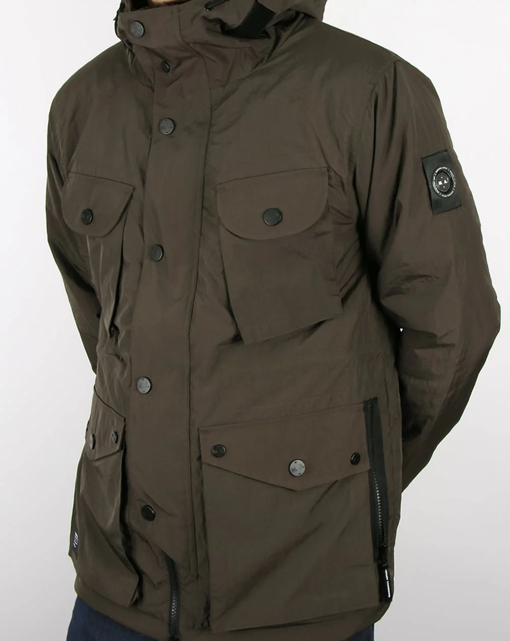 Marshall Artist Compacta Snow Parka Khaki - Image 3