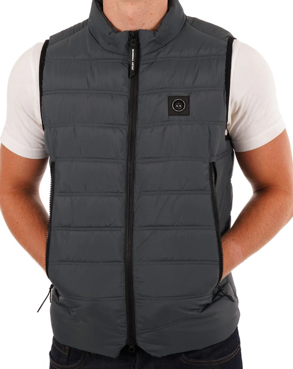 Marshall Artist Diffensa Gilet Slate - Image 3