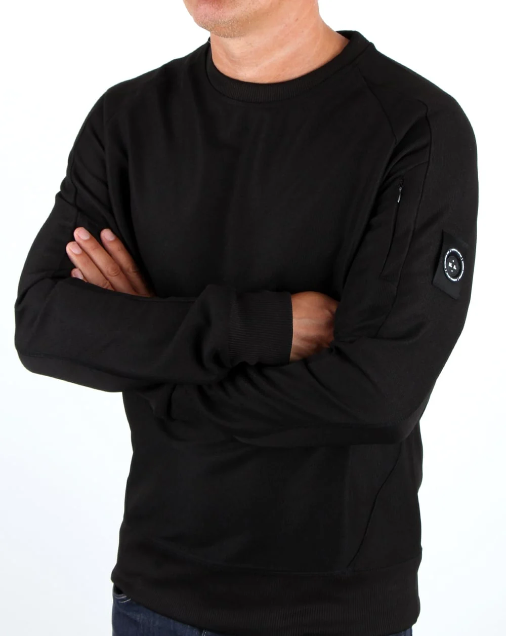 Marshall Artist Furtiva Crew Neck Sweat Black - Image 2
