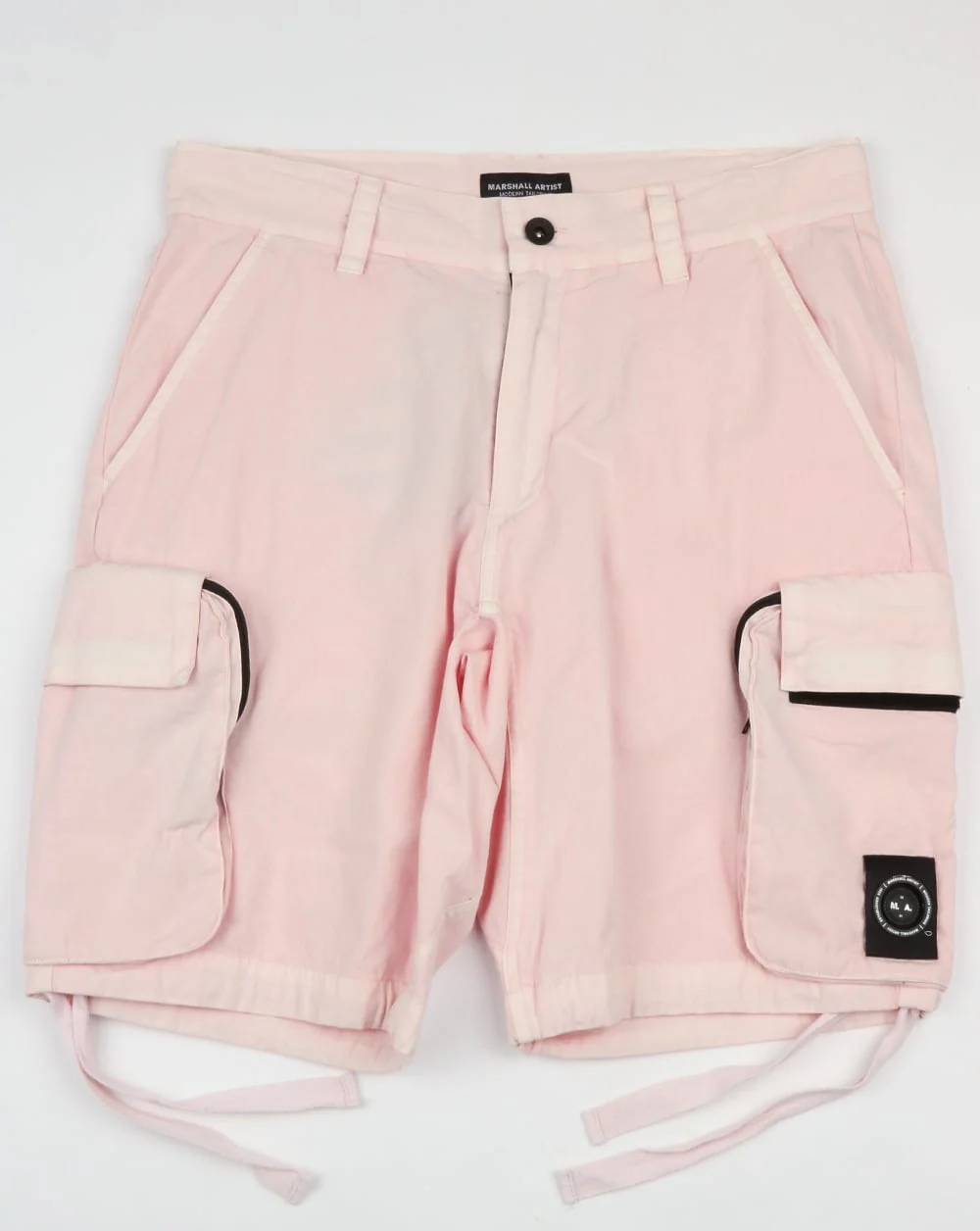 Marshall Artist Garment Dyed Combat Cargo Shorts Pink