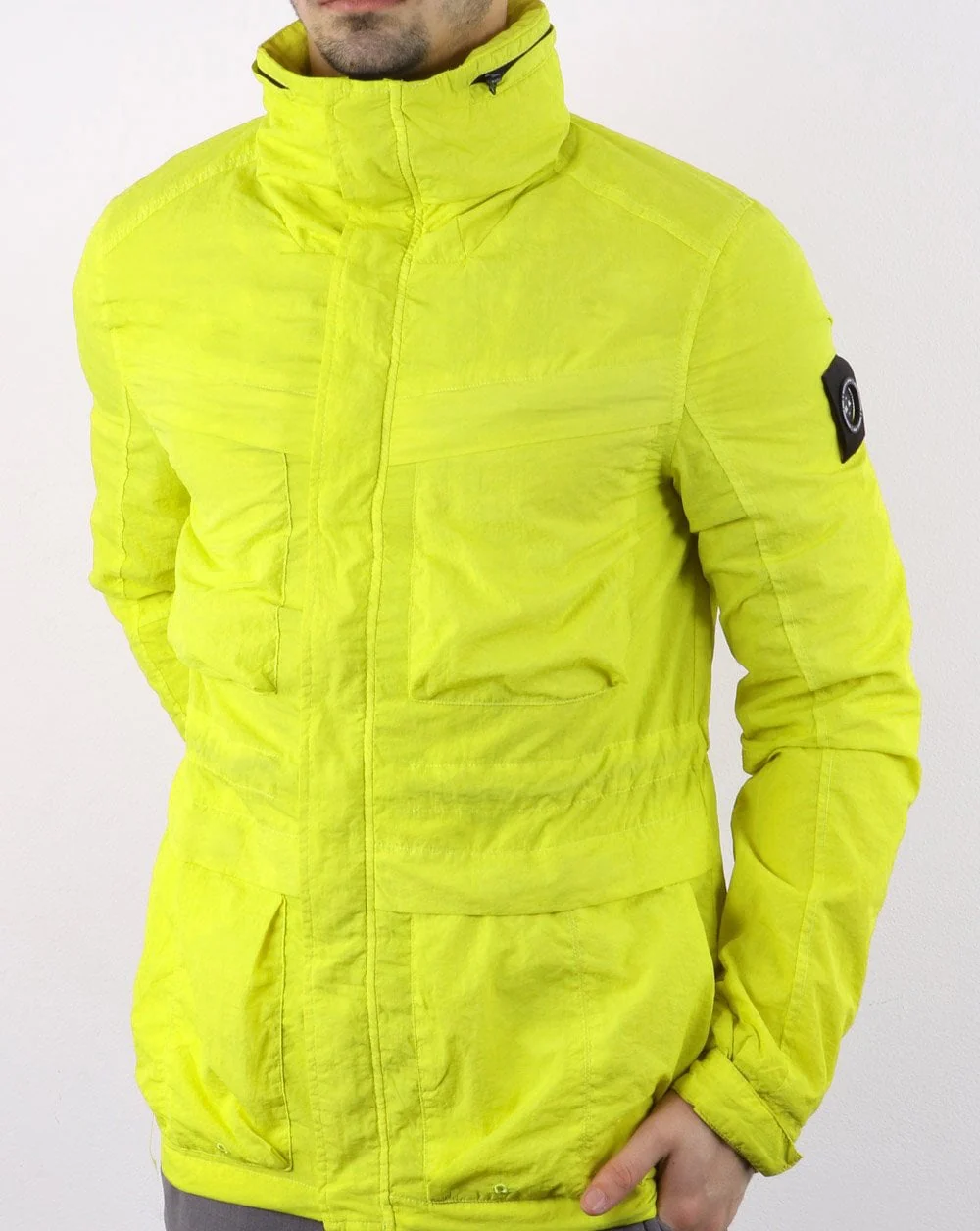 Marshall Artist Garment Dyed Field Jacket Sulphur - Image 2