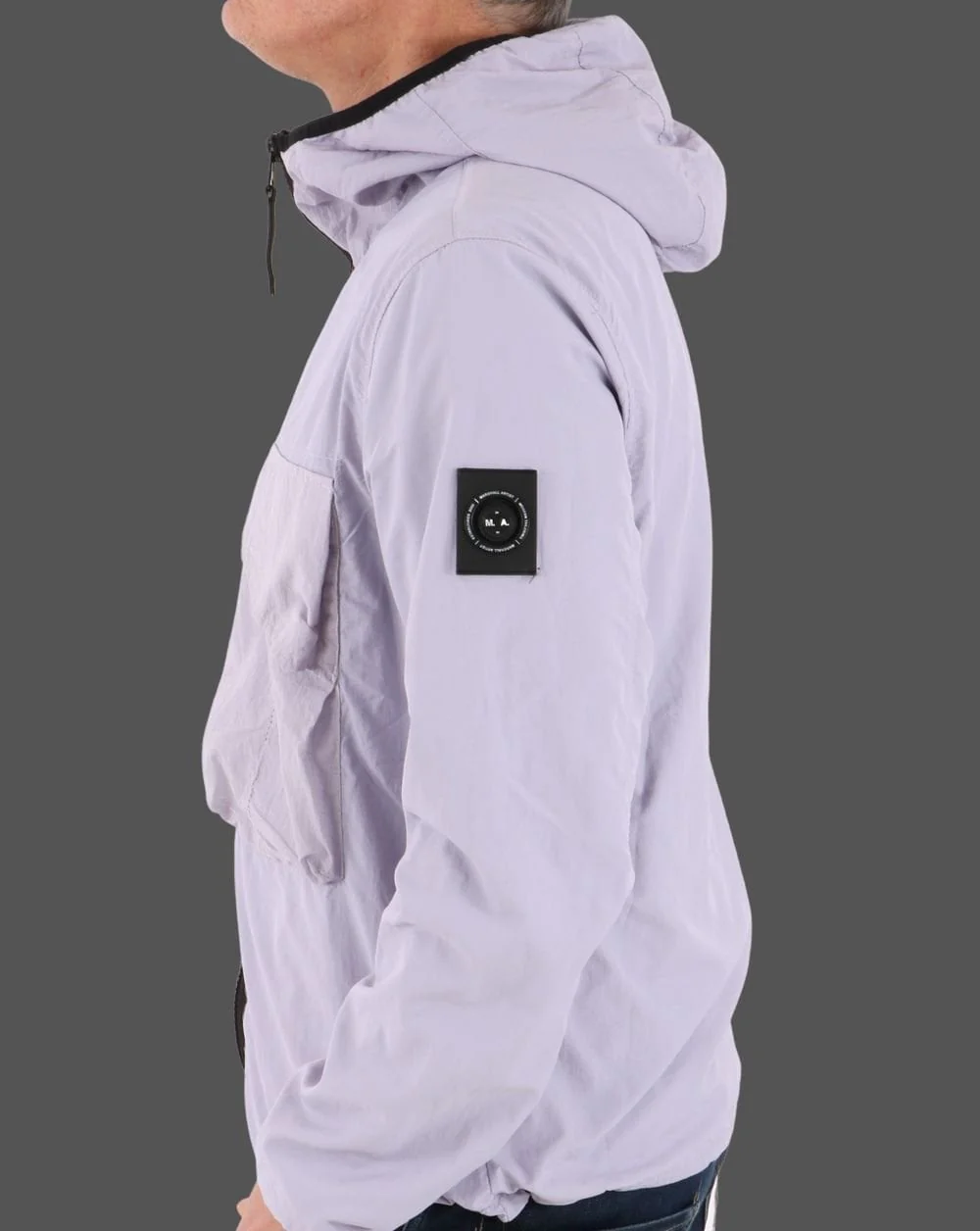 Marshall Artist GD Hooded Overshirt Soft Violet - Image 3