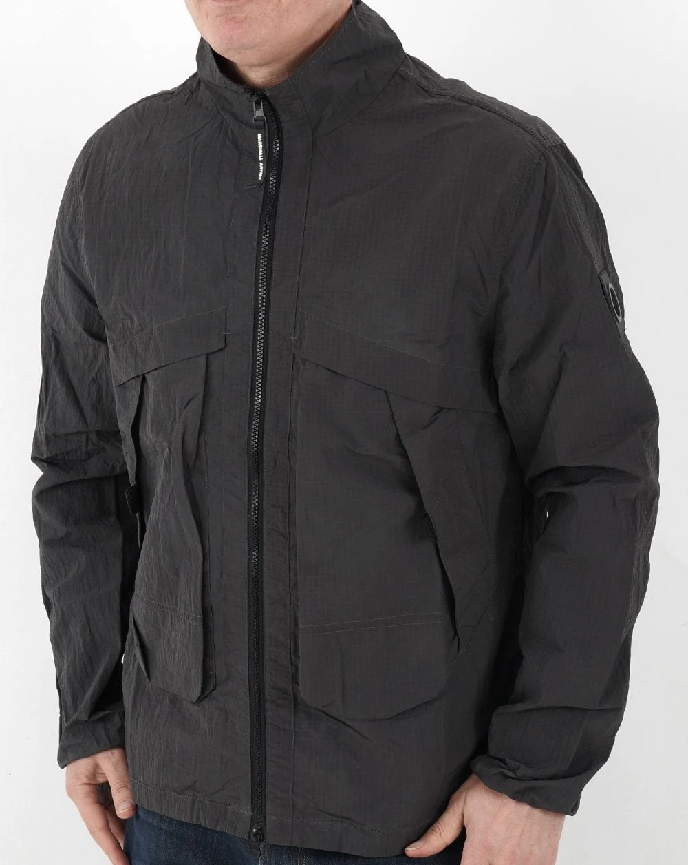 Marshall Artist GD Vele Overshirt Graphite Grey - Image 2