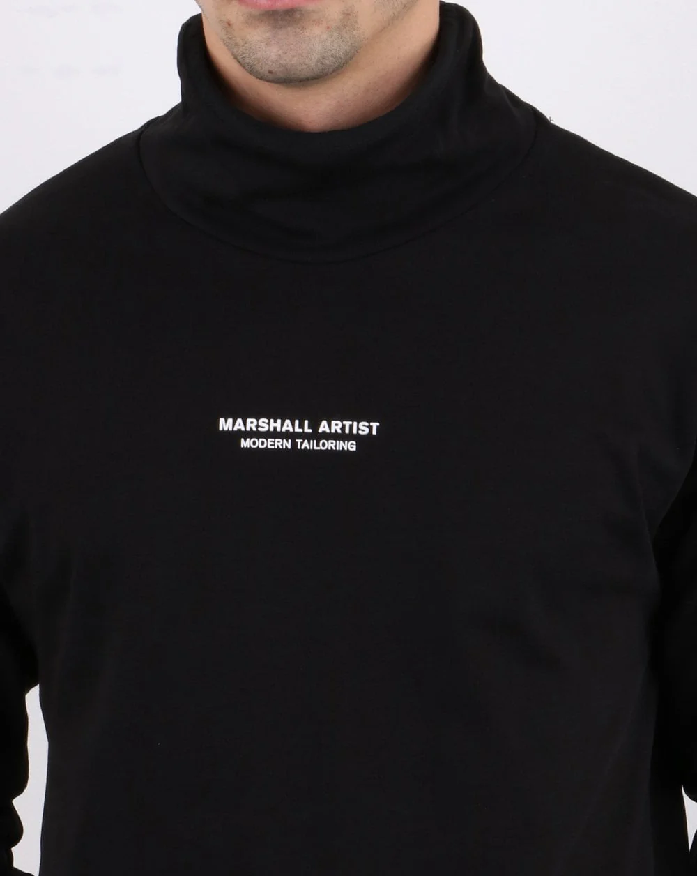 Marshall Artist Hybrid Tech Roll Neck Black - Image 2