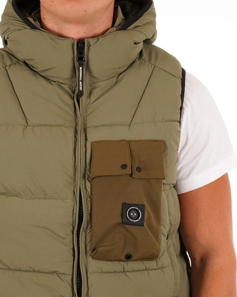 Marshall Artist Kymera Gilet Khaki - Image 2