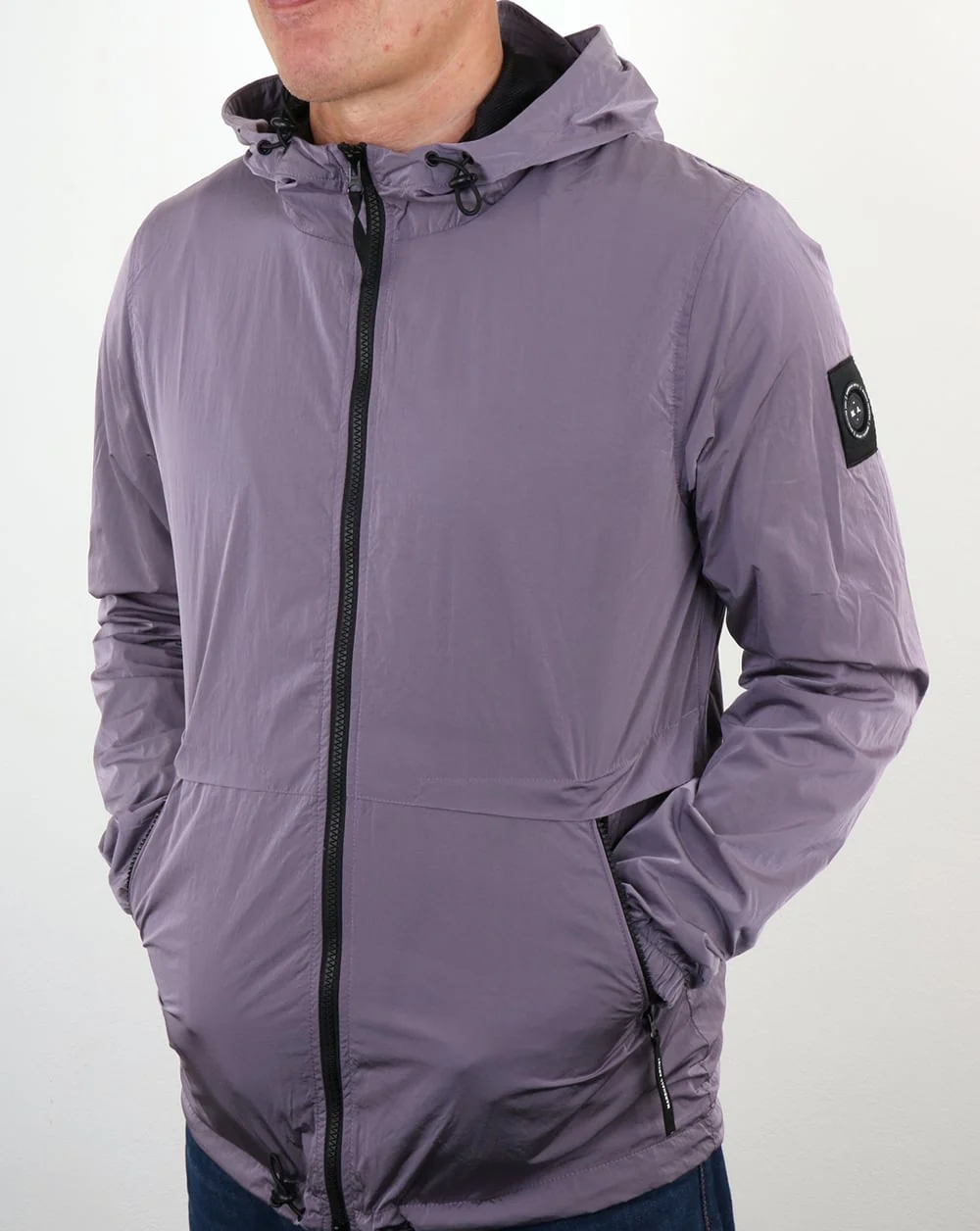 Marshall Artist Liquid Nylon Windrunner Lilac
