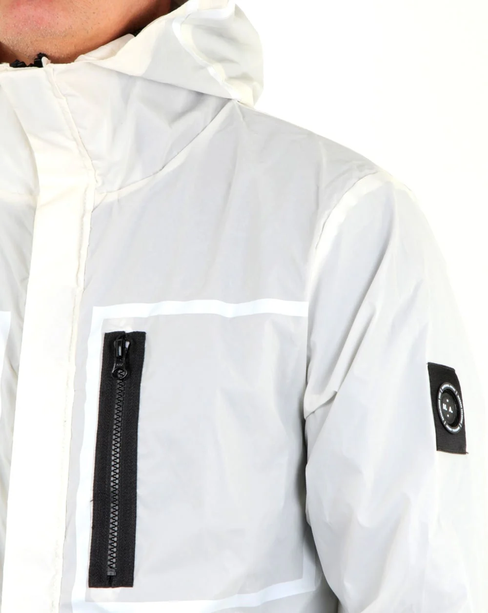 Marshall Artist Matte Reflex Jacket Ice White - Image 3