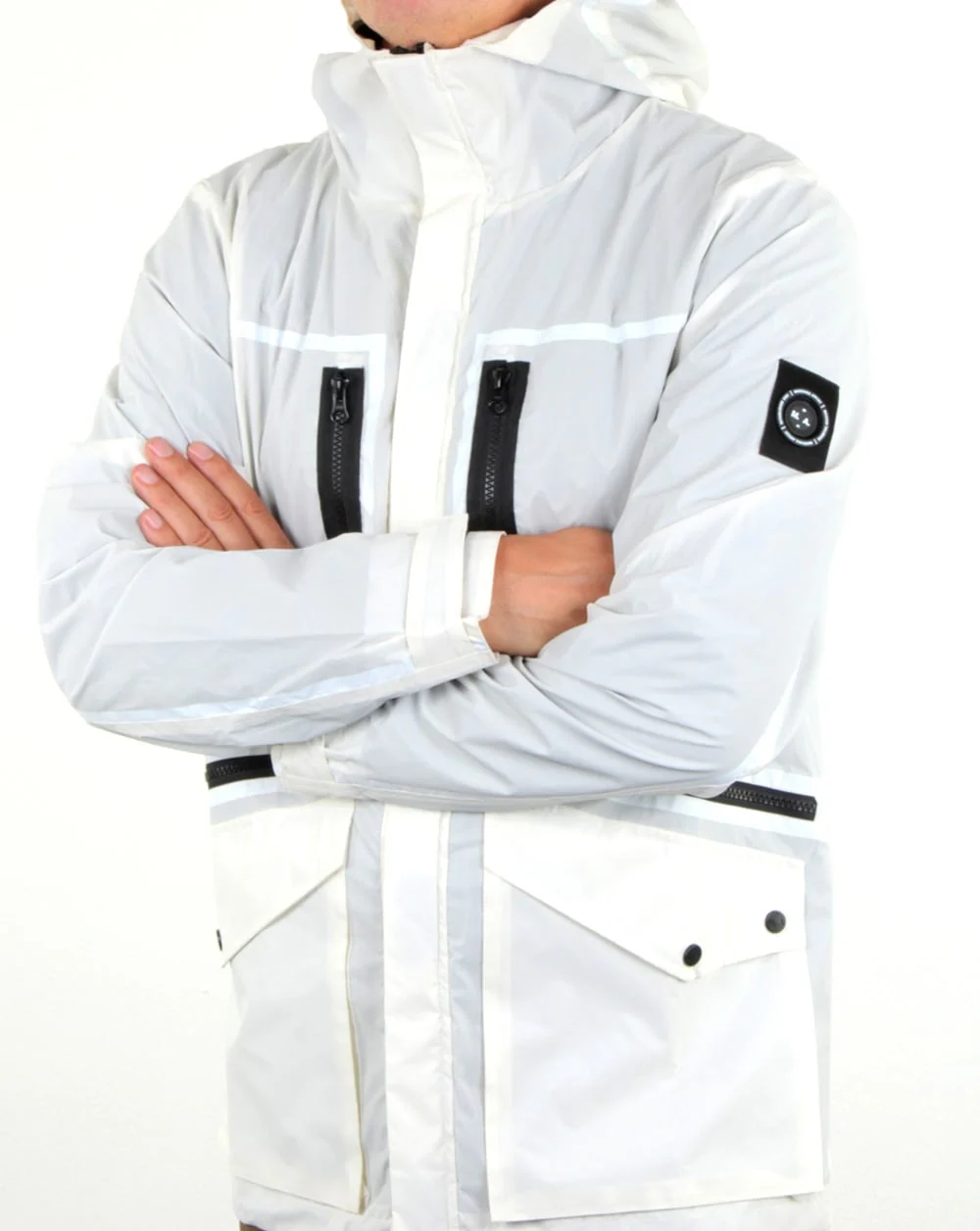 Marshall Artist Matte Reflex Jacket Ice White - Image 4