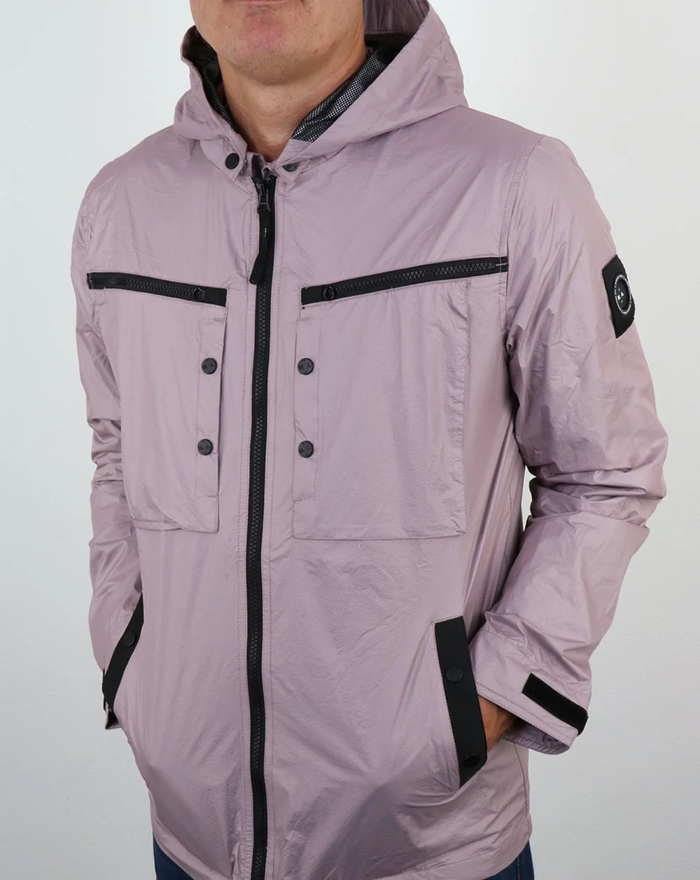 Marshall Artist Micro Ripstop Overshirt Rose Gold