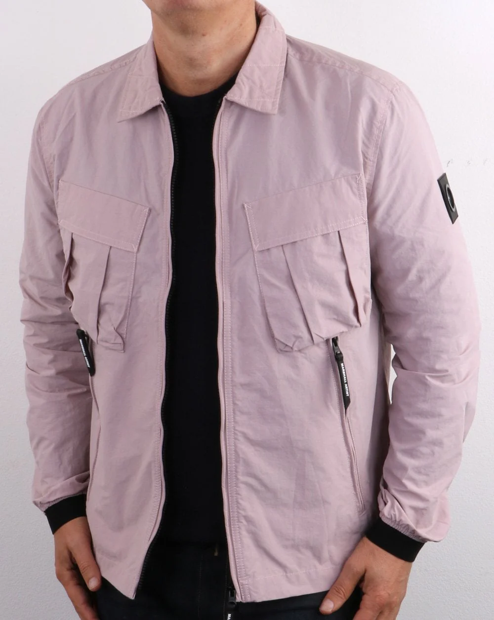 Marshall Artist Overshirt - Dusky Pink - Image 2