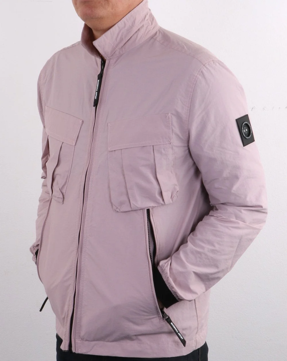Marshall Artist Overshirt - Dusky Pink - Image 4