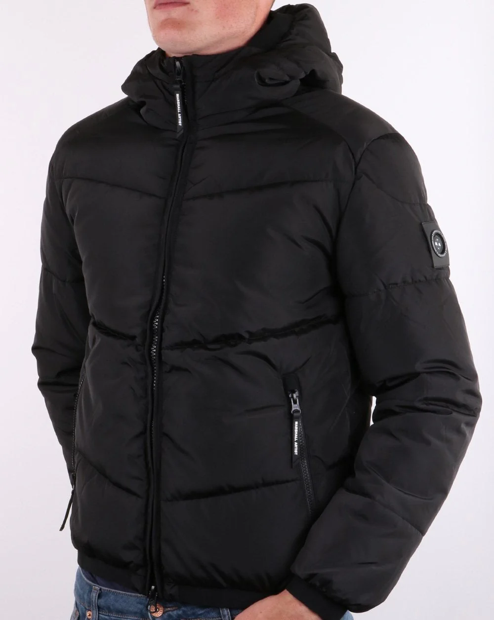 Marshall Artist Paninaro Bubble Jacket Black - Image 2