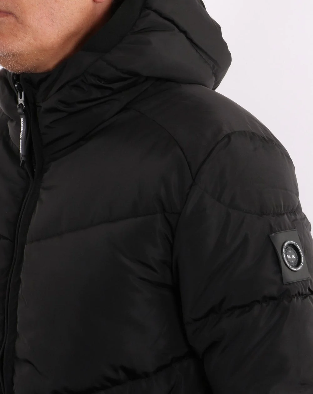 Marshall Artist Paninaro Padded Jacket Black - Image 2